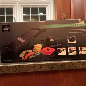 3 in 1 adjustable mandoline slicer